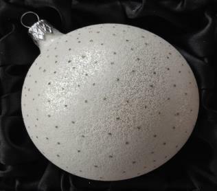 Koule bílý písek, 6 cm