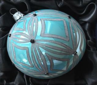 Koule tyrkysový porcelán, 6 cm
